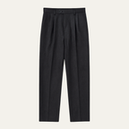 Pantalon homme droit à plis