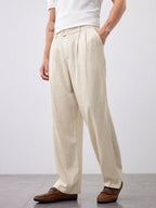 Pantalon homme droit à pinces