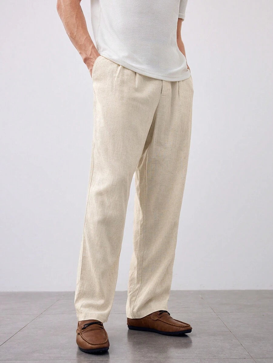 Pantalon homme droit à pinces