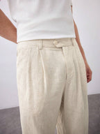 Pantalon homme droit à pinces