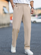 Pantalon homme fermeture croisée