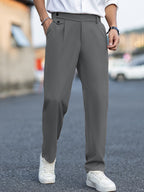 Pantalon homme fermeture croisée