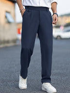 Pantalon homme fermeture croisée