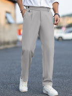 Pantalon homme fermeture croisée