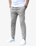 Pantalon homme fuselé à cordon de serrage