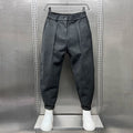 Pantalon homme fuselé à taille élastiquée