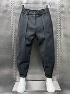Pantalon homme fuselé à taille élastiquée
