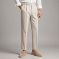 Pantalon homme habillé fuselé taille ajustable
