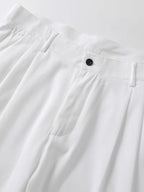 Pantalon homme large à pinces taille haute