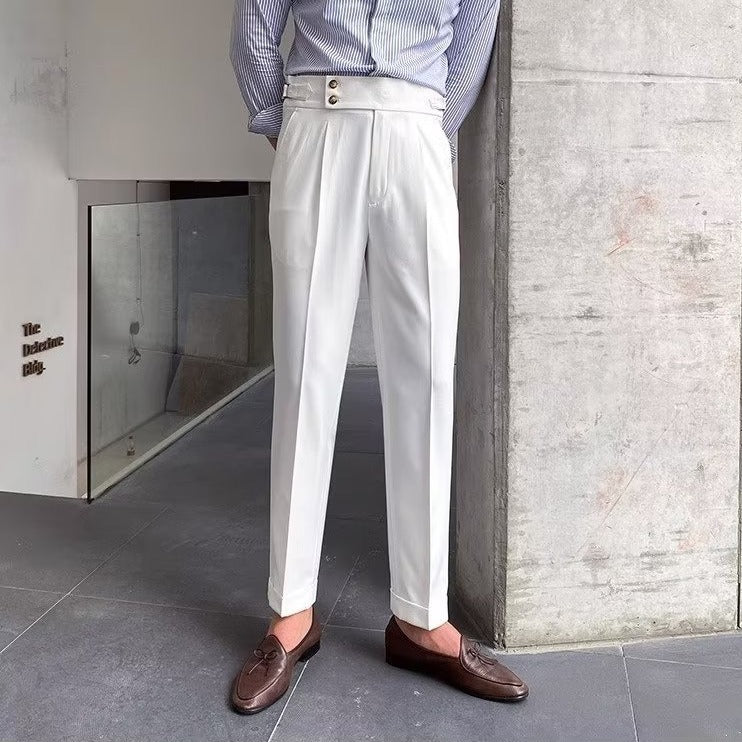 Pantalon homme pinces avant