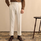 Pantalon homme pinces marquées
