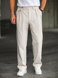 Pantalon homme plissé