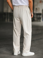 Pantalon homme plissé