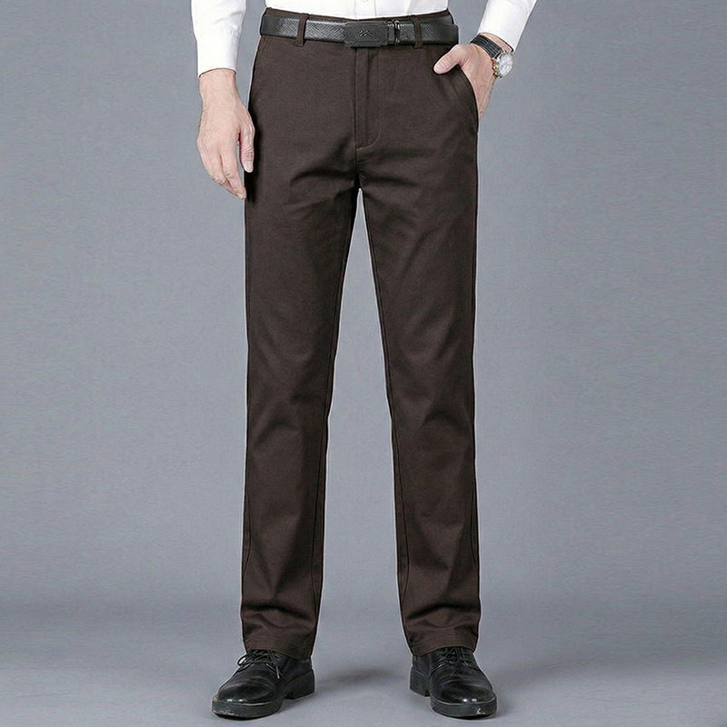 Pantalon homme slim à jambe droite