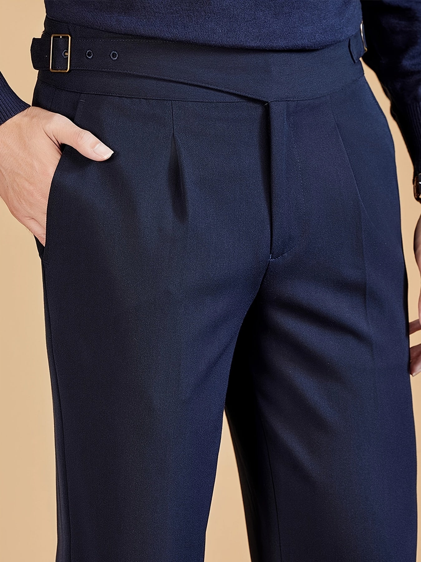 Pantalon homme taille ajustable
