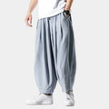 Pantalon homme taille élastique ample