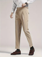 Pantalon homme taille haute