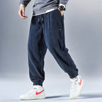 Pantalon jogger homme en velours côtelé