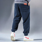 Pantalon jogger homme en velours côtelé