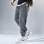 Pantalon jogger homme en velours côtelé