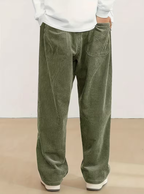 Pantalon large à cordon pour homme