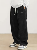 Pantalon large à cordon pour homme