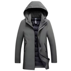 Parka homme à capuche