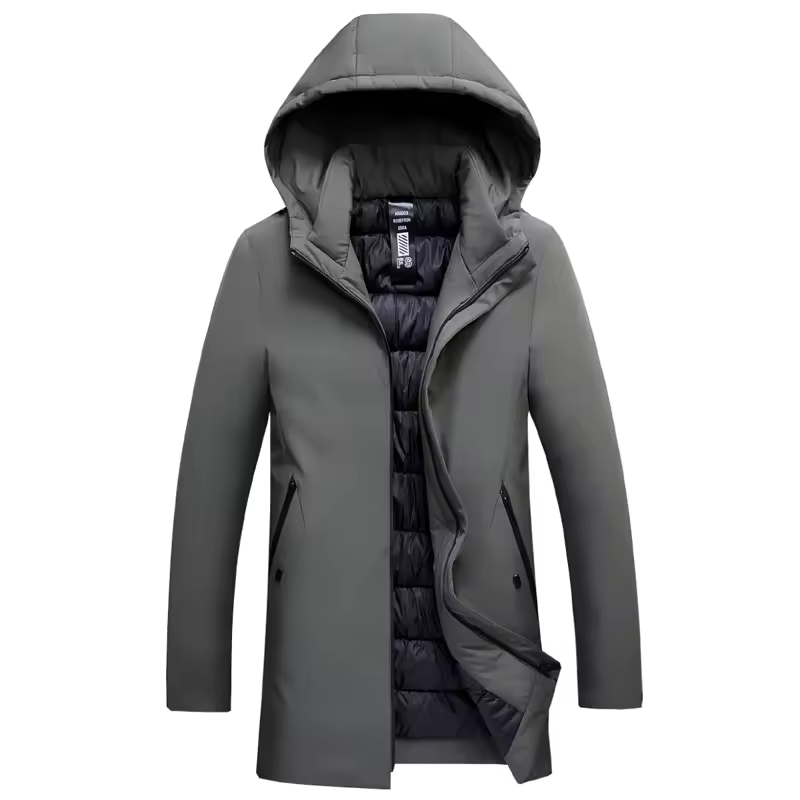 Parka homme à capuche