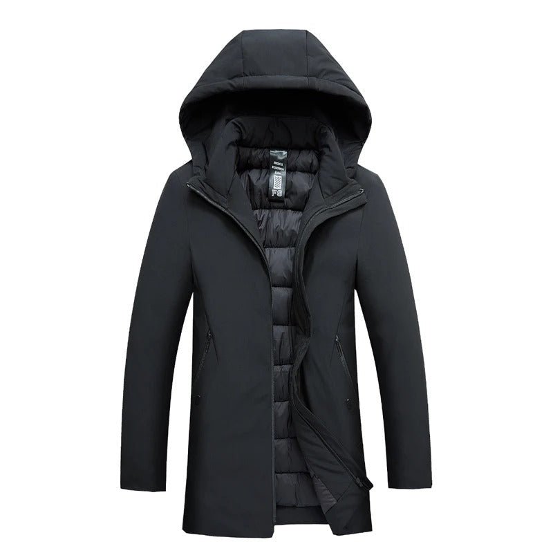Parka homme à capuche
