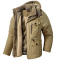 Parka homme doublée à capuche