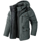 Parka homme doublée à capuche