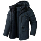 Parka homme doublée à capuche
