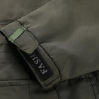 Parka homme doublée à capuche zippée