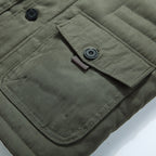 Parka homme fourrure synthétique à capuche