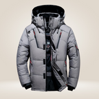 Parka homme rembourrée à capuche hiver