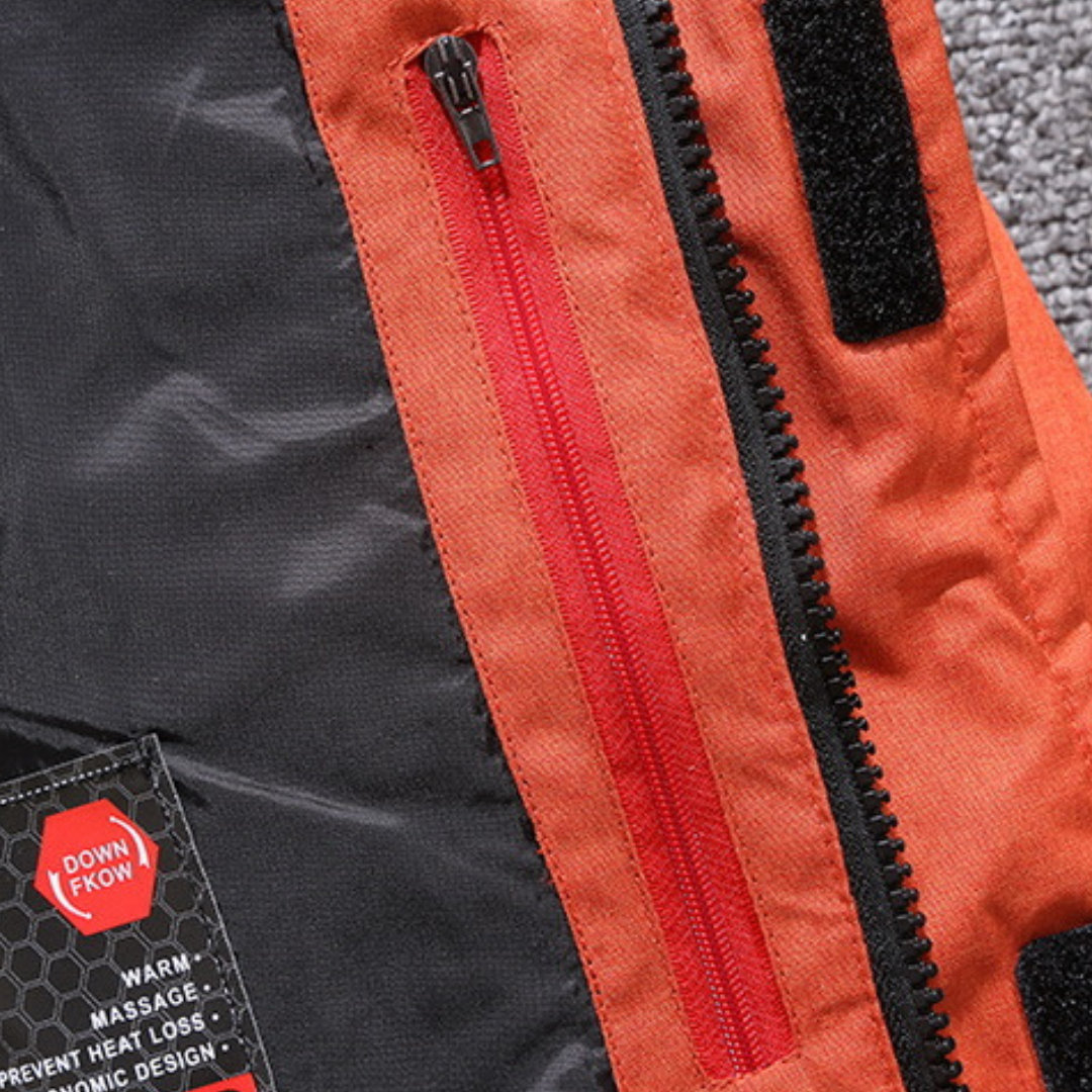 Parka homme rembourrée à capuche hiver