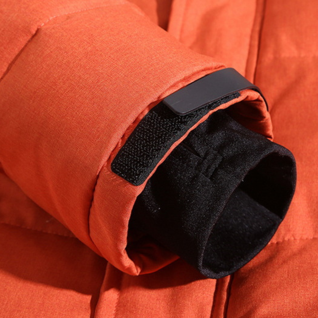 Parka homme rembourrée à capuche hiver
