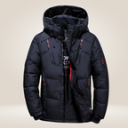 Parka homme rembourrée à capuche hiver