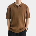 Polo homme côtel