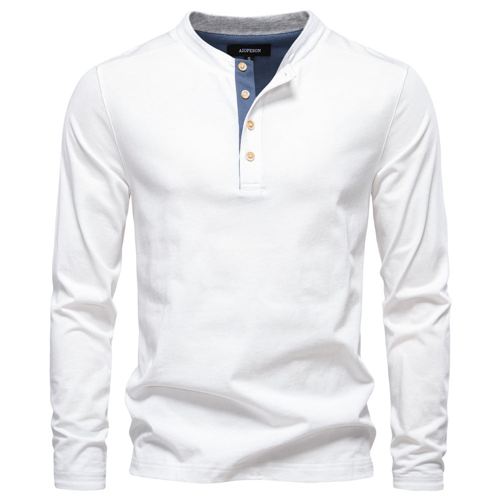 Polo Homme à Col Boutonné