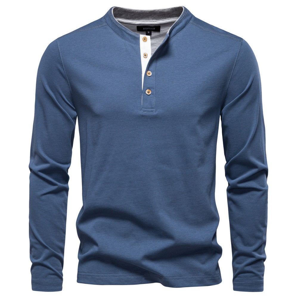 Polo Homme à Col Boutonné