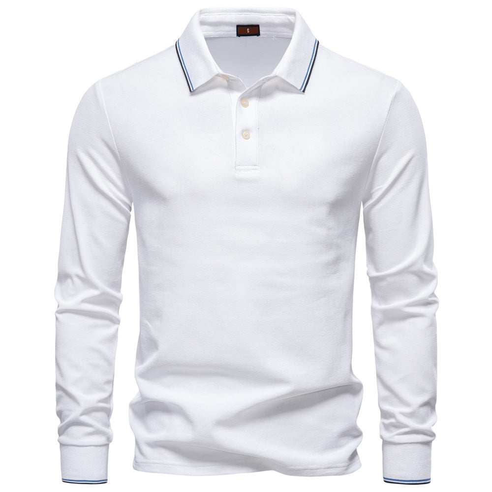 Polo Homme à Col polo contrasté