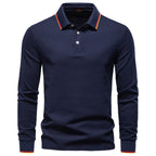 Polo Homme à Col polo contrasté
