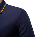 Polo Homme à Col polo contrasté