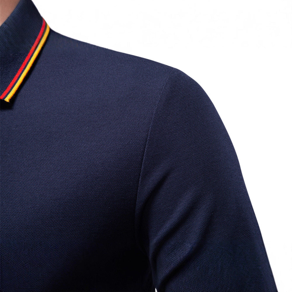 Polo Homme à Col polo contrasté