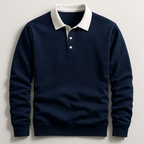 Polo homme à patte de boutonnage