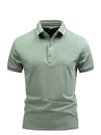 Polo homme col boutonné