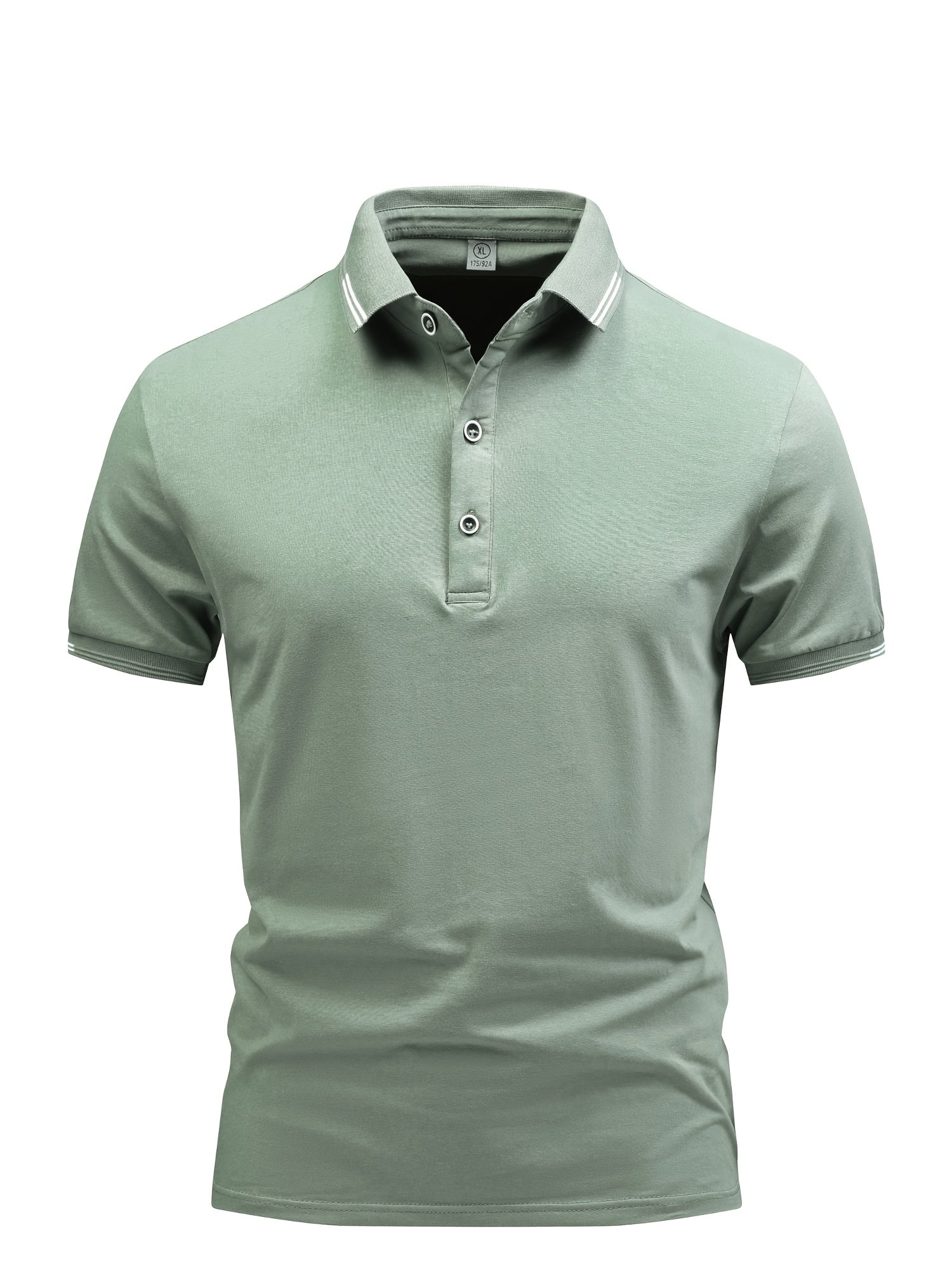 Polo homme col boutonné