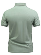 Polo homme col boutonné