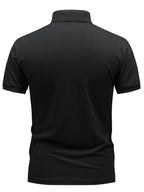 Polo homme col boutonné